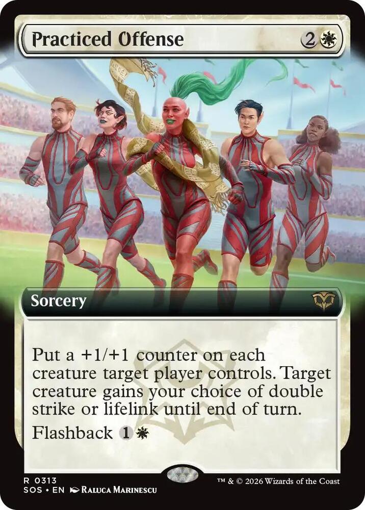 Practiced Offense (Extended Art) - Secrets of Strixhaven - 313 - Normal