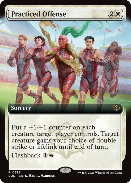 Practiced Offense (Extended Art) - Secrets of Strixhaven - 313 - Normal