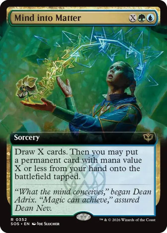 Mind into Matter (Extended Art) - Secrets of Strixhaven - 352 - Foil