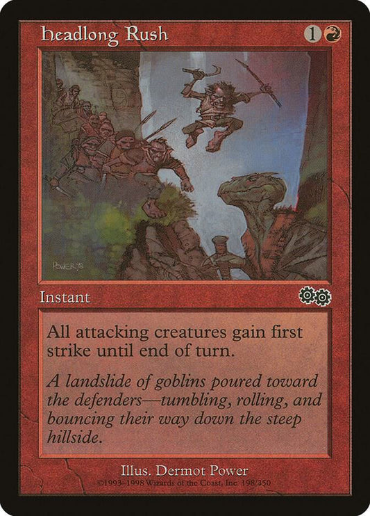 Headlong Rush - Urza's Saga - 198 - Normal