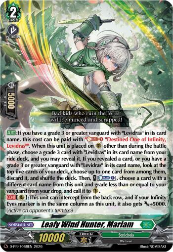 Leafy Wind Hunter, Marlam (D-Promo)