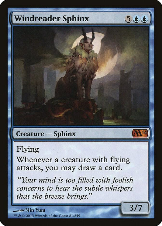 Windreader Sphinx - Magic 2014 (M14) - 81 - Normal