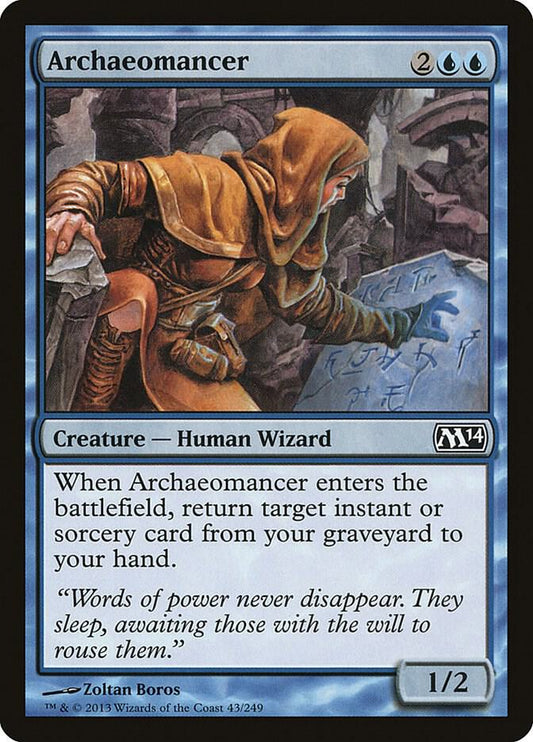 Archaeomancer - Magic 2014 (M14) - 43 - Normal