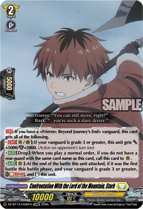 Confrontation With the Lord of the Mountain, Stark (RRR)