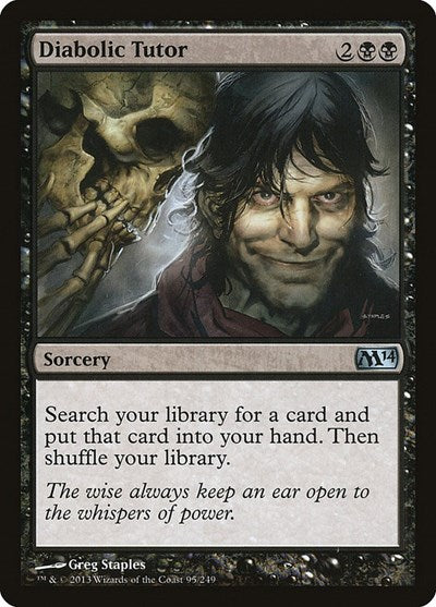 Diabolic Tutor - Magic 2014 (M14) - 95