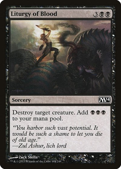 Liturgy of Blood - Magic 2014 (M14) - 104