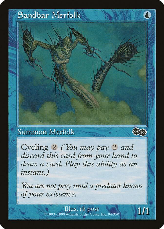Sandbar Merfolk - Urza's Saga - 94 - Normal