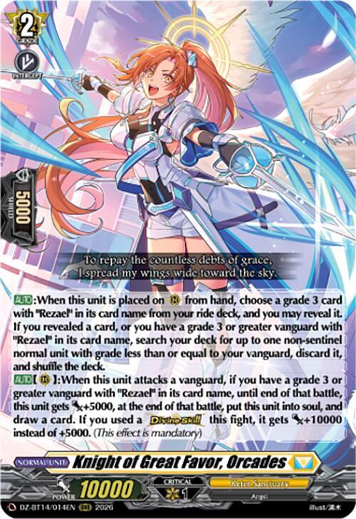 Knight of Great Favor, Orcades (RRR)