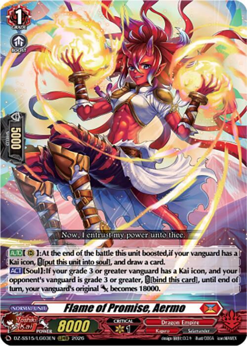 Flame of Promise, Aermo (LGRRR)