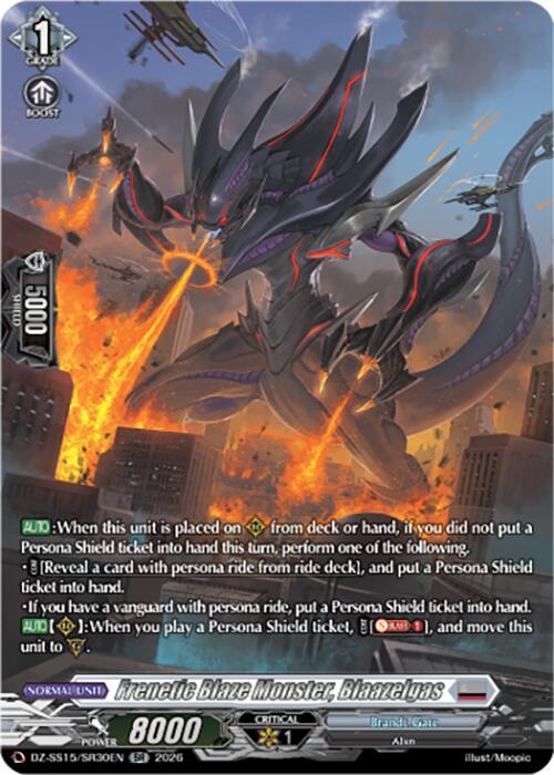 Frenetic Blaze Monster, Blaazelgas (SR)