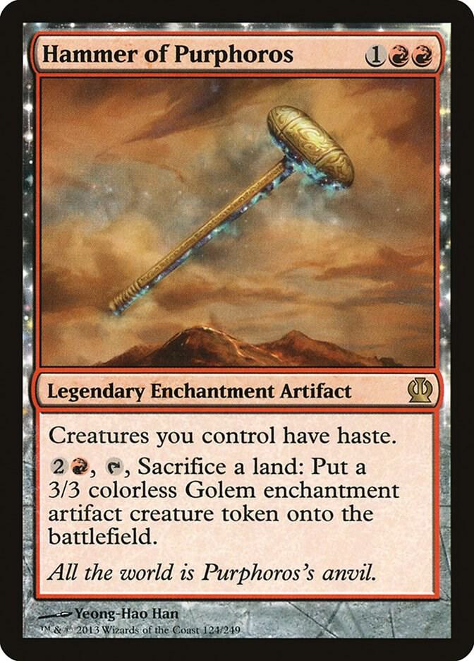 Hammer of Purphoros - Theros - 124 - Normal