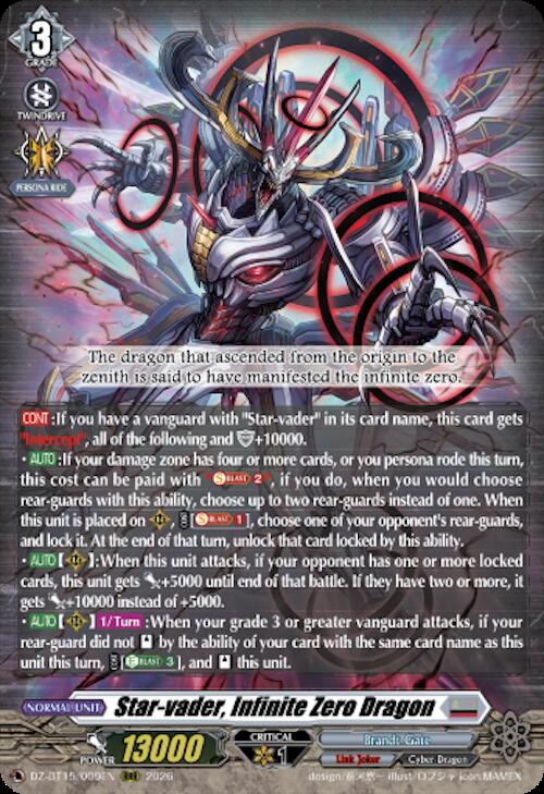 Star-vader, Infinite Zero Dragon (RRR)