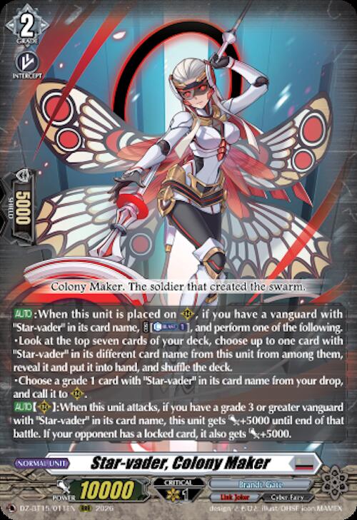 Star-vader, Colony Maker (RRR)