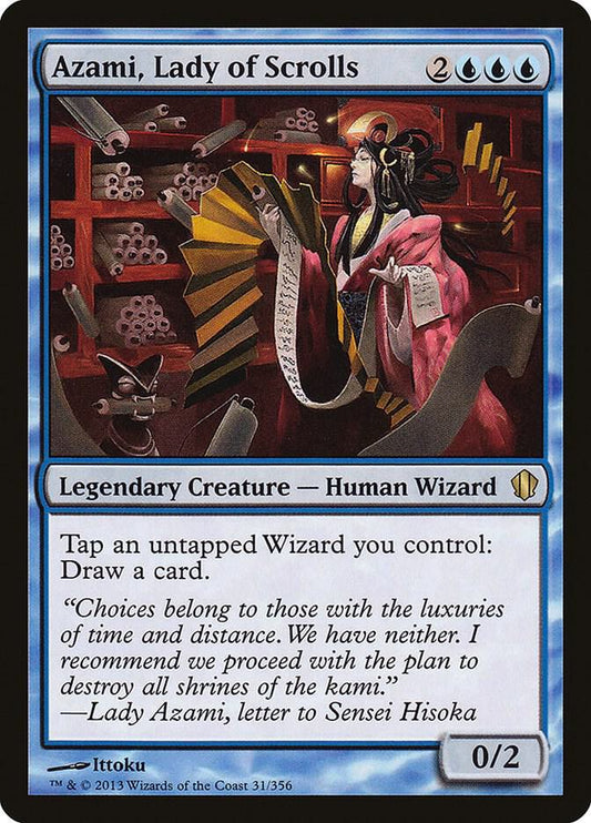 Azami, Lady of Scrolls - Commander 2013 - 31 - Normal
