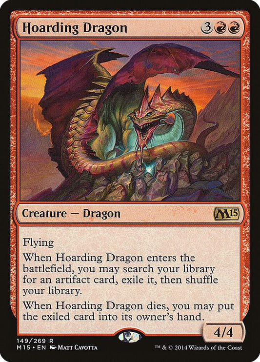 Hoarding Dragon - Magic 2015 (M15) - 149 - Normal