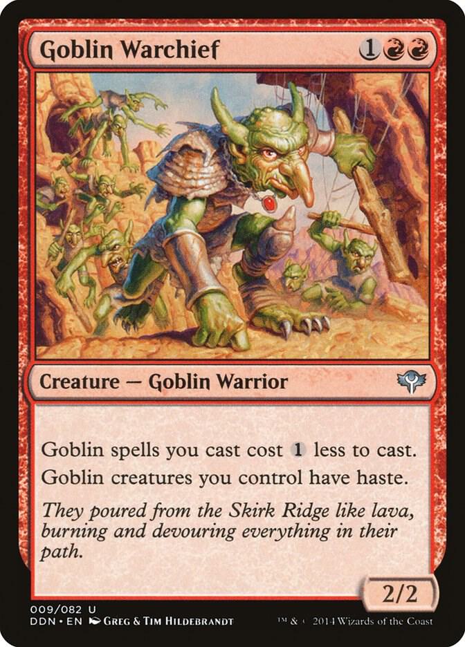 Goblin Warchief - Duel Decks: Speed vs. Cunning - 9 - Normal