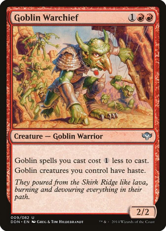 Goblin Warchief - Duel Decks: Speed vs. Cunning - 9 - Normal