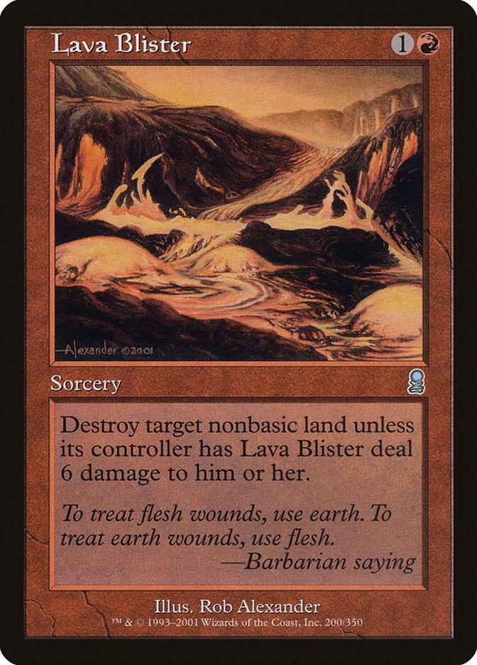 Lava Blister - Odyssey - 200 - Foil