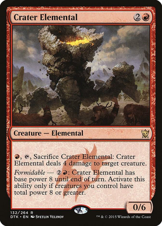 Crater Elemental - Dragons of Tarkir - 132 - Normal