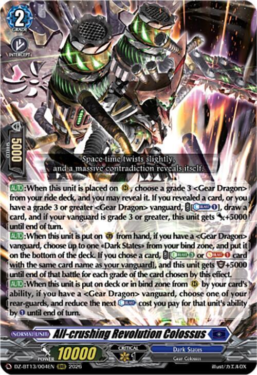 All-crushing Revolution Colossus (RRR)
