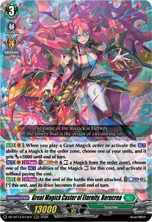 Great Magick Caster of Eternity, Berucrea (RRR)