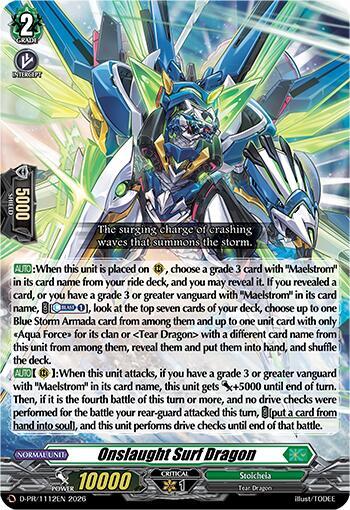 Onslaught Surf Dragon - D Promo Cards (D-PR)