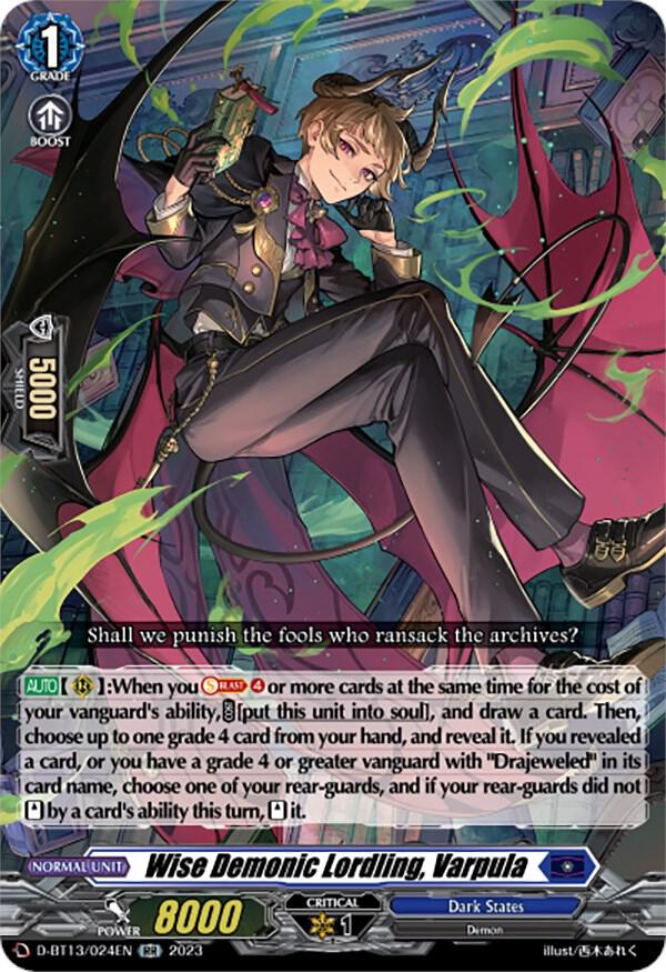 Wise Demonic Lordling, Varpula (RR)